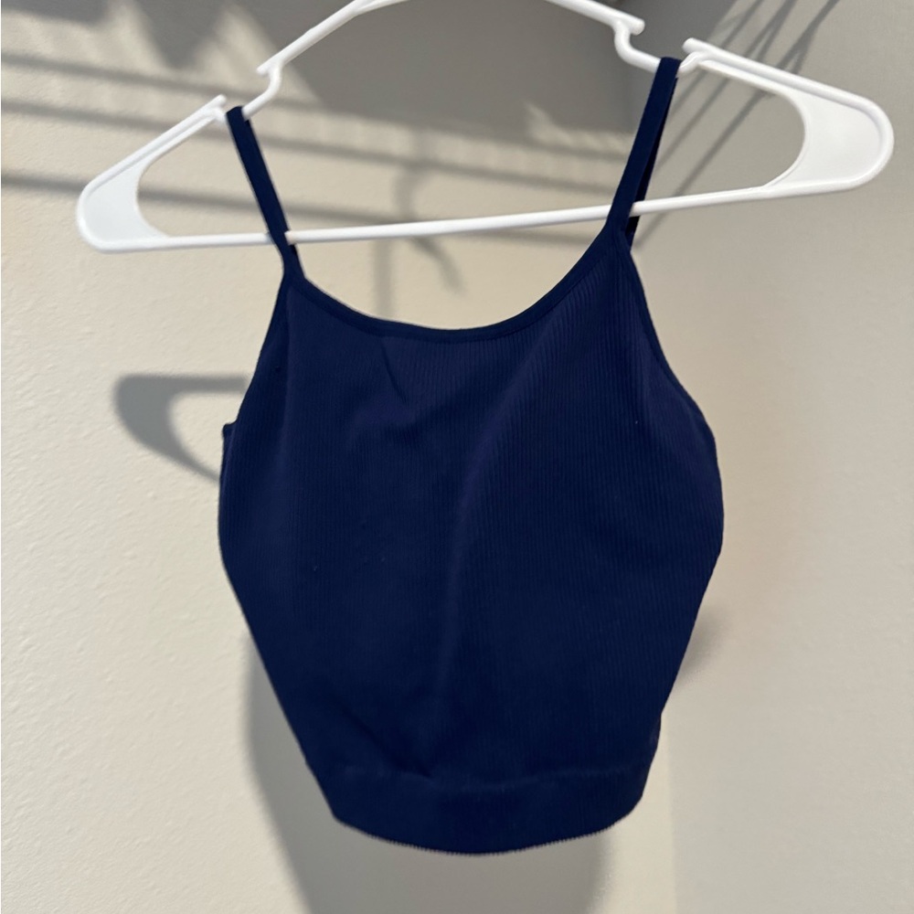 Elegant Navy Camisole Top